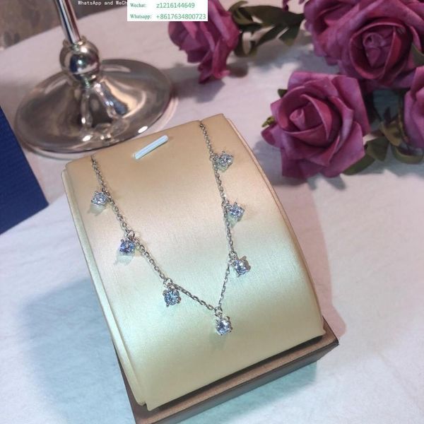 

стиль жемчуг свитера 925 серебряные модные украшения леди духи номер женщины без шеи длинное ожерелье женщина, Silver