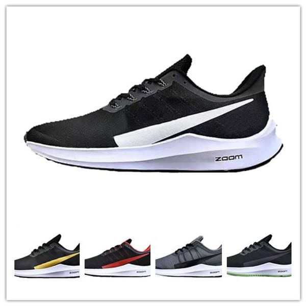 

mens shoe zoomx pegasus turbo 36 turbo women's v6 zoom pegasus 36s classic gauze upper trainers designer shoes 36-45, Black