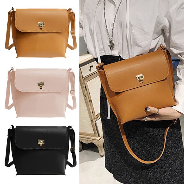 

1 pcs women lady shoulder crossbody bag pu leather fashion for money shopping bvn66