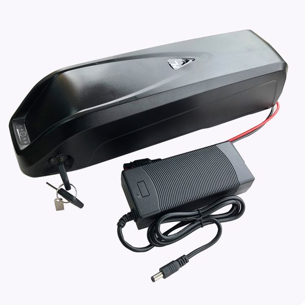 UU US без налогов Hailong 36V 17Ah Ebike Li-Ion Battery Battery с 42V 2A зарядное устройство для двигателя 8FUN BBS02B 500W