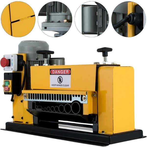 

wire cutting stripping machine 1-38mm 10 blades stripper peeling scrap