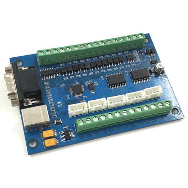 

carving machine cnc motion control card 5-axis interface board mach3 interface board usb with handwheel