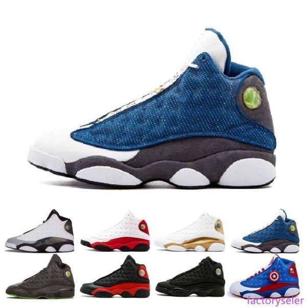 

13 13s cap and gown men women basketball shoes atmosphere grey terracotta blush black phantom captain america sports sneakers designer