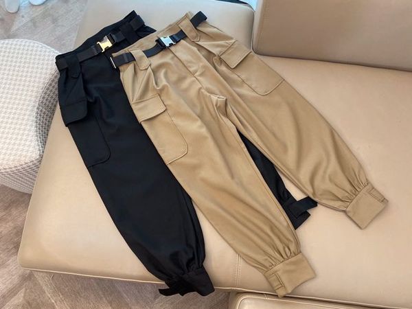 

ww0494 fashion men's pants 2020 runway luxury european design party style men's clothing, Black