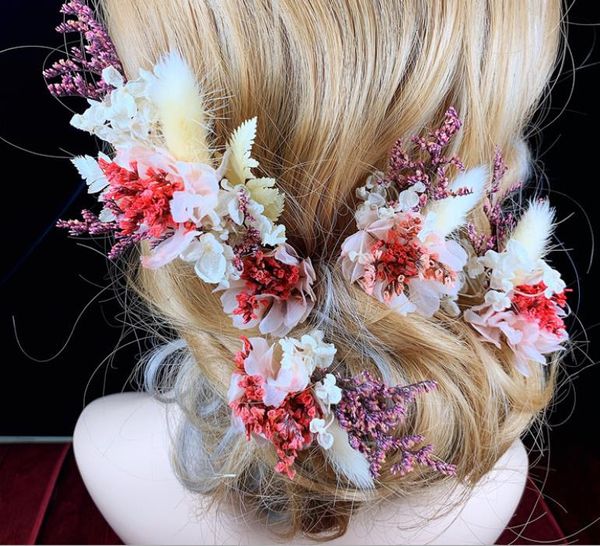 Nova série Sen novos acessórios de cabelo do casamento coreano brincos de argola noiva terno cabelo tiara Super fada doce casado