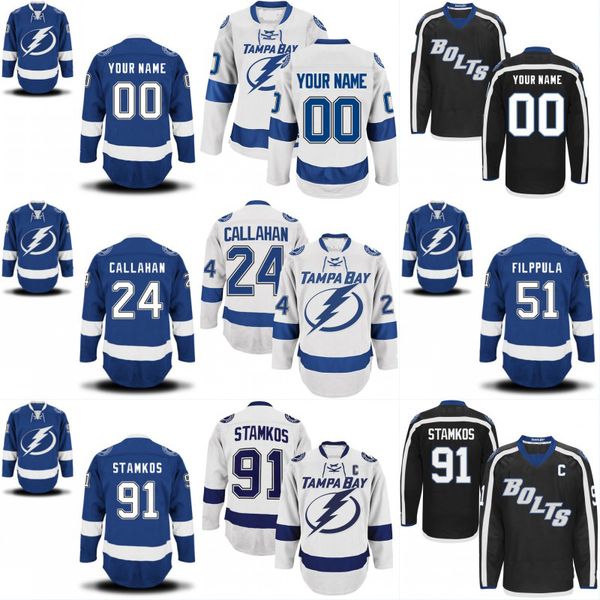 

Tampa Bay Lightning Jersey 9 Tyler Johnson 18 Ondrej Palat 24 Ryan Callahan 77 Victor Hedman 86 Nikita Kucherov 91 Steven Stamkos Jerseys