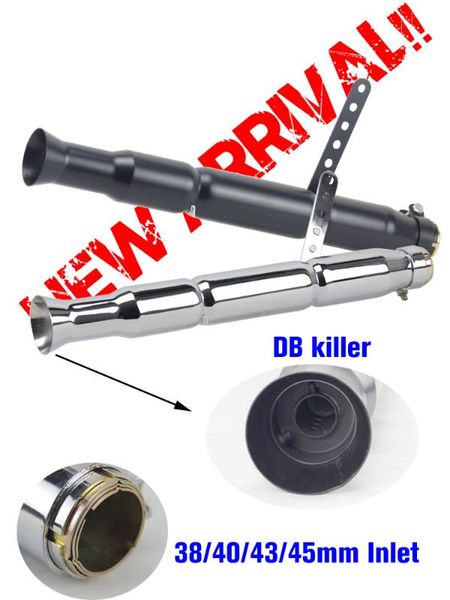 

motorcycle exhaust escape muffler modified antiqued vintage fashion electroplating & paint exhaust pipe for 883 m800
