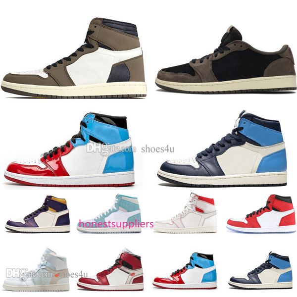 

1 высокий трэвис скоттс низкий бесстрашный обсидиан мужская баскетбольная обувь человек паук unc лейкерс запретил разводить носок мужские сп