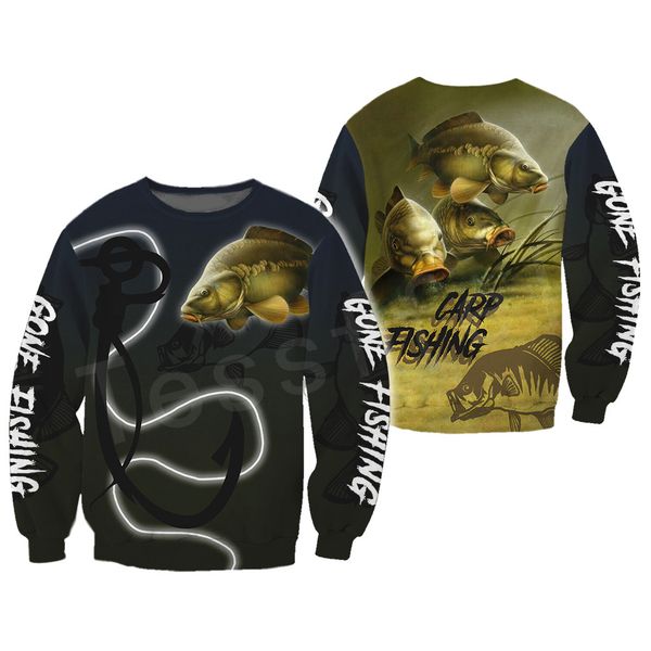 

tessffel new fashion animal fishing art harajuku casual tracksuit funny 3d print hoodie/sweatshirt/jacket/mens womens s-2, Black