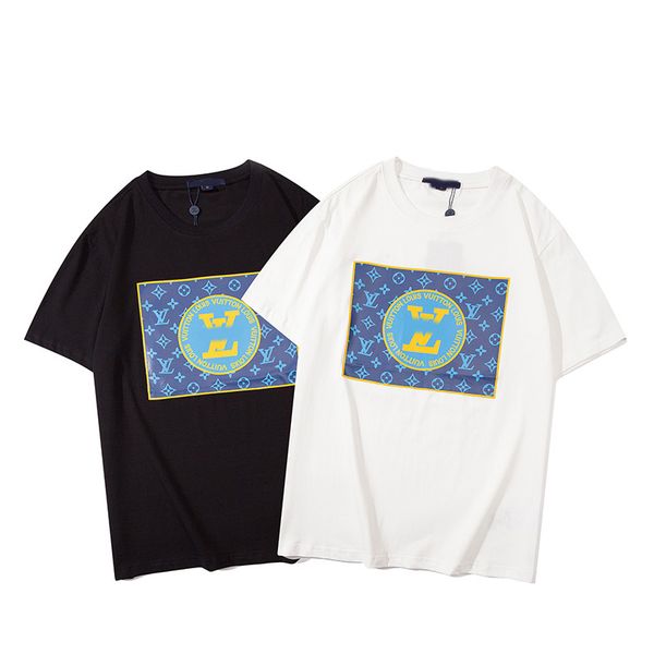 

fashion mens t shirt polos new arrival men women letter print casual short sleeve famous mens stylist tees 2 colors -3xl, Gray
