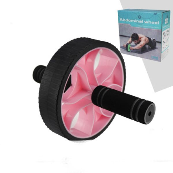 

abdominal exercise wheel abdominal rollers exerciser fitness workout gym great for arms, back, belly core trainer knee pad