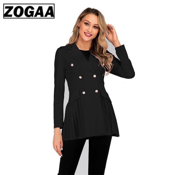 

1pc autumn spring women double breasted trench coat khaki vintage casual office lady business long outwear zogaa, White;black