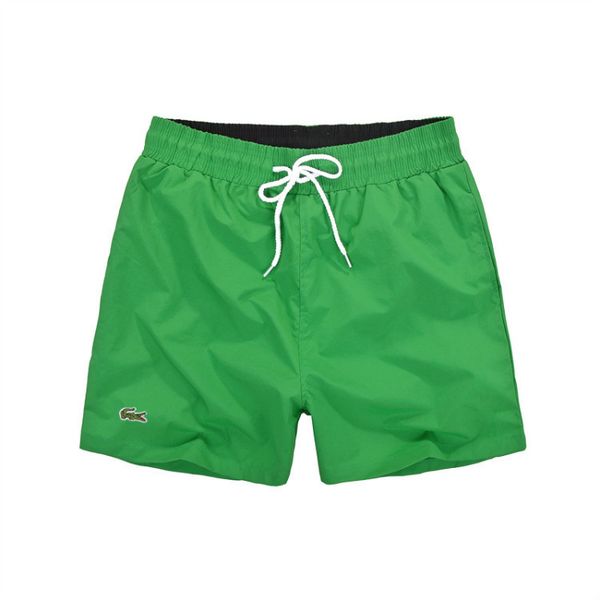 

new summer men fitness bodybuilding shorts mans gyms workout breathable mesh loose sportswear jogger beach brand short pants, White;black