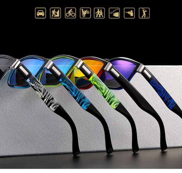 

sunglasses polarized new 5-barrel kd1024 kdeam sun driving sunglasses square avantgarde mens glasses for men assembles for hinge women ghmr, White;black