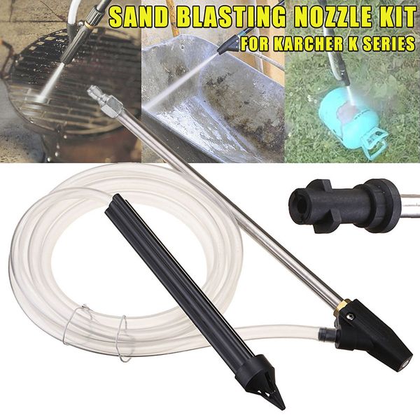 

sandblasting device kit sand wet blasting washer 1/4 high pressure accessories myding