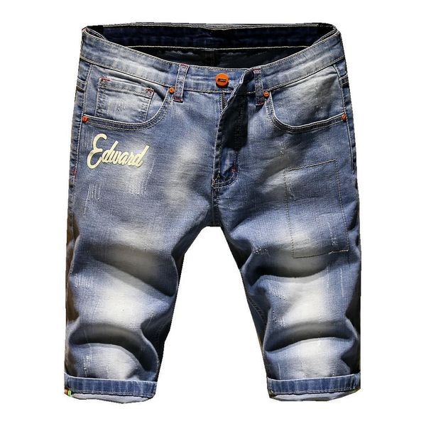 

оѬ мђжкие Ѭване коѬокие джин пѬмого ѬеѬо оѬ jean bermuda мђжкой джинова, Blue