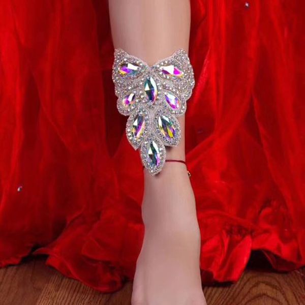 

custom dance accessories performance foot stones props, Black;red