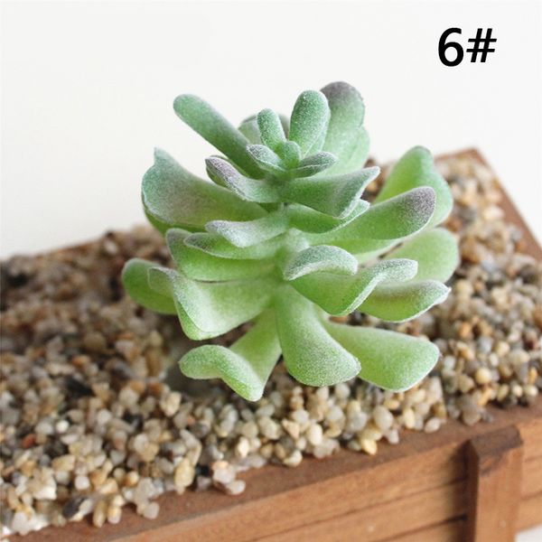 

artifical plastic succulent plants cactus echeveria flower home office decor gift artificial succulents handmade