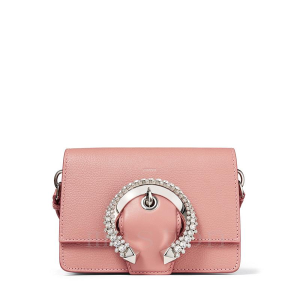

women luxury leather handbags jimmy choo crystal padlock calfskin madeline cross body shoulder bag383f#