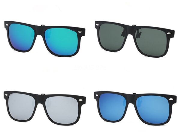 

tr90 sunglasee womens cassdall fashion men sun glasses driving plank black metal frame green mirror lenses with leather case #97589, White;black