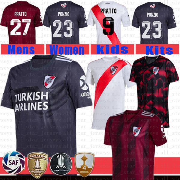

men river plate soccer jersey quintero 8 g.martinez 10 pratto 27 football shirt scocco martinez r. mora ponzio pratto borre maillots de foot, Black;yellow