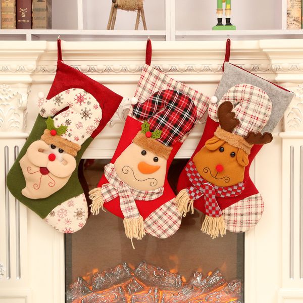 

christmas decorations the candy bags santa snowman christmas socks socks gift bags