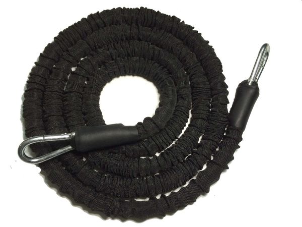 

2m 45lbs resistance cord trainer bands explosive force strength training workout crossfit gym fitness equipment