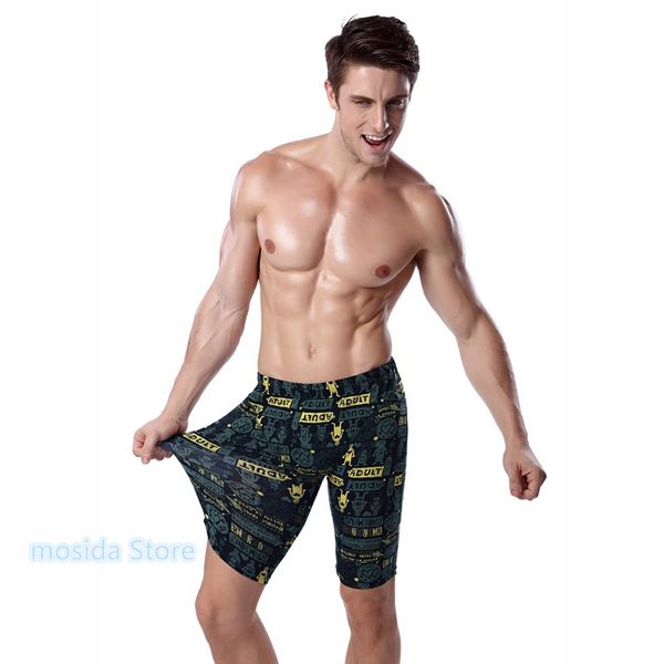 

men's swimwear 100pcs 2021 swimming trunks long flat angle quick-drying beach