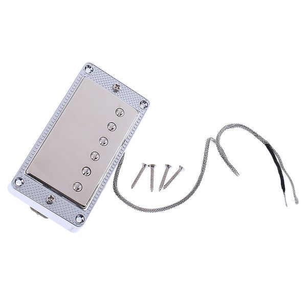 

guitar pickup humbucker double coil pickup for lp guitar part silver durable