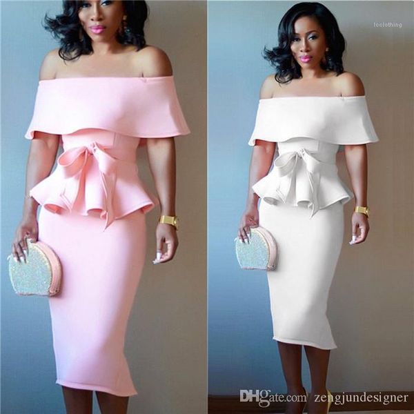 

2pcs dresses butterfly sleeve short ol style female clothing fashion casual apparel women summer designer, White