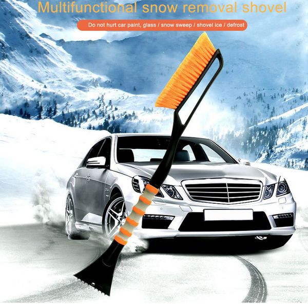 

car winter ice scraper snow brush auto truck window retractable shovel removal brush shovels cleaner tool