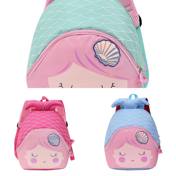 

nylon children's mermaid 1-6 years old cartoon gift nylon children's mermaid bag backpack 1-6 years old cartoon backpack gift bag