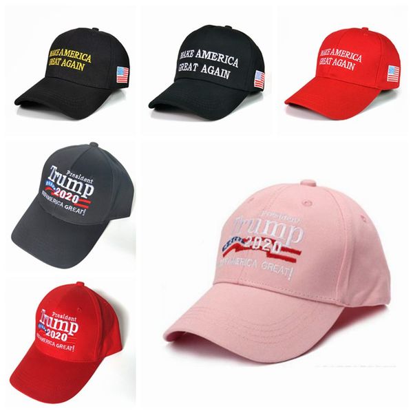 

11 styles donald trump 2020 baseball cap make america great again hat embroidery president trump caps zza1281 200pcs, Blue;gray
