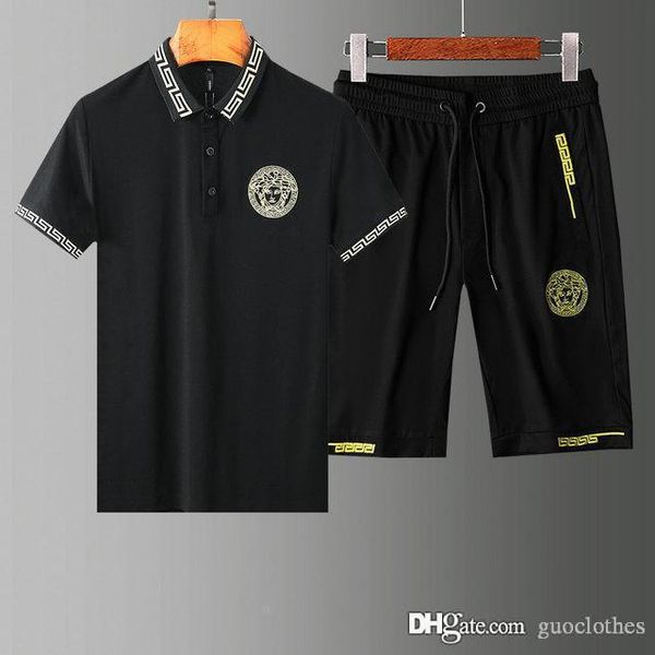 

2020 дизайнер мужские спортивные костюмы футболка и брюки мужской летом хлопок короткий спортивный костюм женский короткий спортивный костюм, Gray