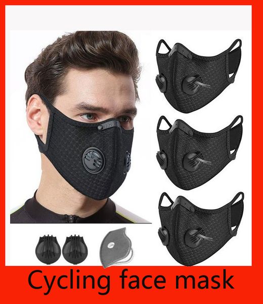 

на складе, открытый велоспорт маска рм2,5 угольные маски противотуманным ветрозащитный пылезащитно дышащий солнцезащитный