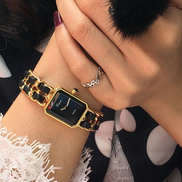 

Золотые часы женские платья смотреть роскошные цепочки из нержавеющей стали с ко