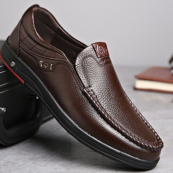 

forty-eight strong men in new 2019 wear tight leather shoes and sneakers, Black