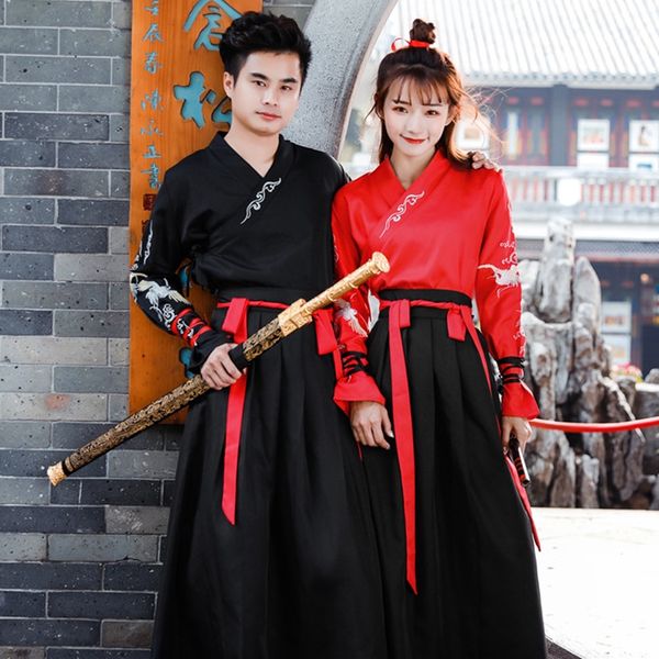 

traditional dance costumes hanfu women men folk festival outfit singers rave performance clothing chinese fairy dress dc2710