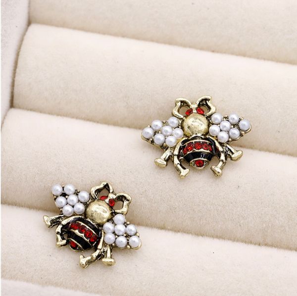 

2020 горячие продажи серьги дамы изысканные ювелирные изделия пчелы серьги девушки аксессуары для вечеринок, Golden