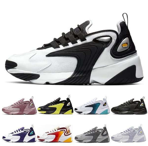 

2020 zoom m2k 2k tekno 2000 men women running shoes rainbow triple black creamy white race red royal blue grey men sports sneaker