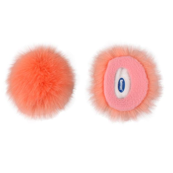 

kenmont унисекс женские леди девушка лыж оранжевый искусственный мех ухо теплым наушники уха сумки 3981, Blue;gray