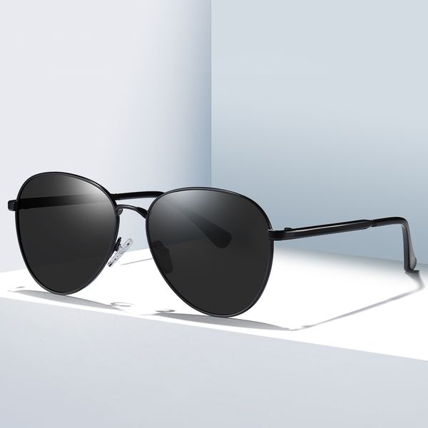 

polarized sunglasses for men women metal sun glasses driving car eyewear for male famale resin lenses sport sunglasses uv400, White;black