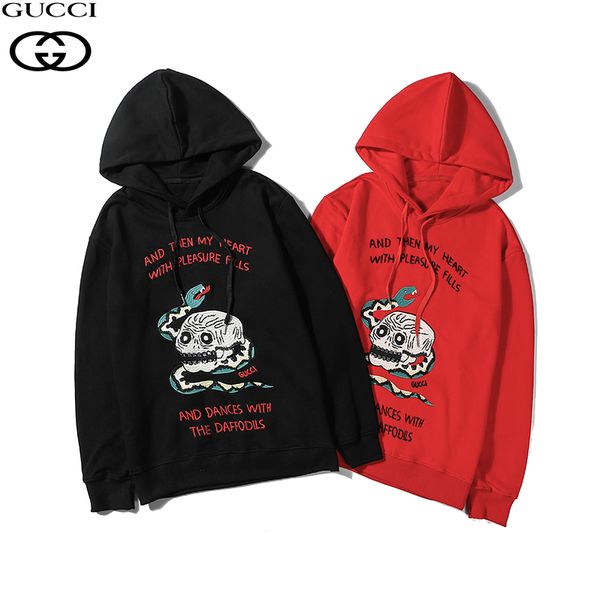 

gc fashion designer men sweater luxury brand casual sweater selling loose comfortable classic couple custom made riding top, White;black