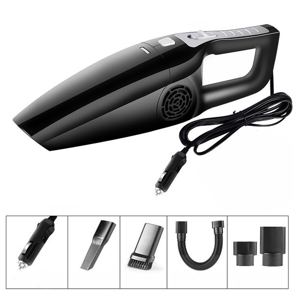 

120w car vacuum cleaner portable handheld 12v mini auto car vacuum cleaner wet dry dual-use