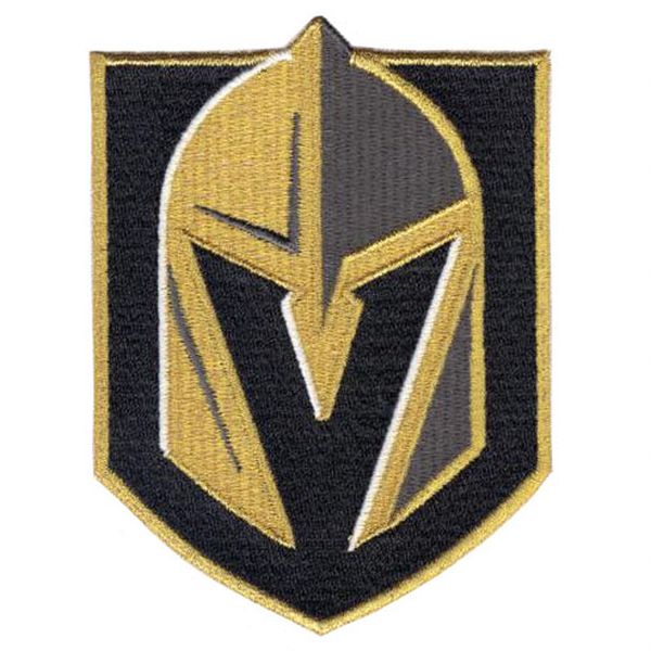 

Лас-Вегас Голден Найтс Первичный НХЛ Team Logo Вышитые Хоккейные Джерси Патч Вышивки