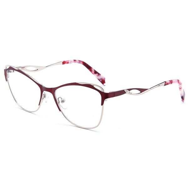

wholesale-women cat eye glasses frameetal, Black