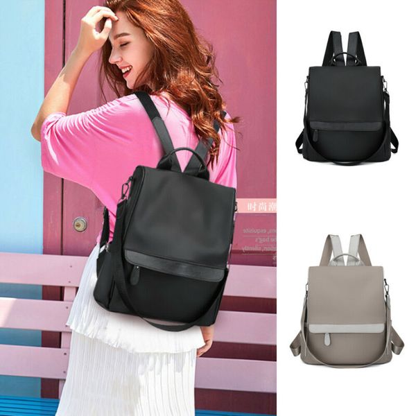 

ladies casual backpack women shoulder bag anti-theft backpack oxford cloth waterproof female shoulder bags large