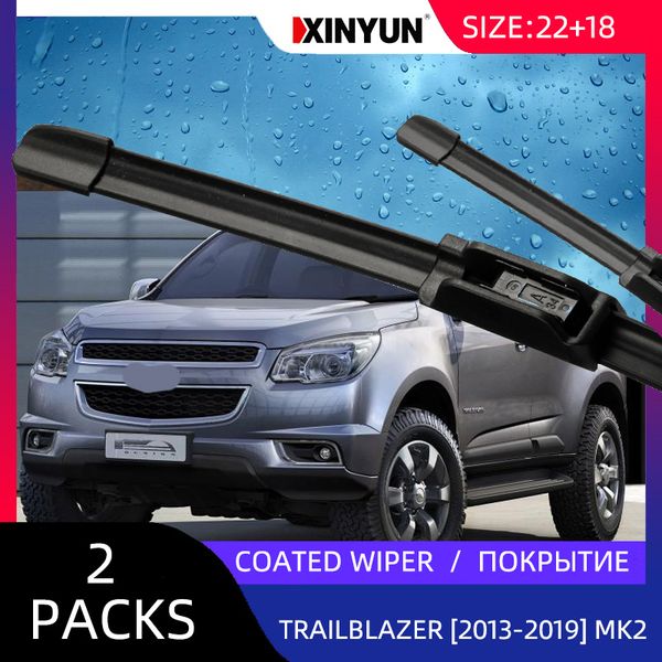 

стеклоочиститель с покрытием передние щетки стеклоочистителя для-trailblazer (31ux) 2 [2013-2019] лобовое стекло 22+18
