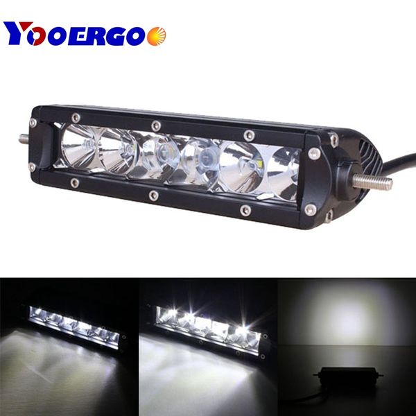 

7.3" 30w led work light bar for car truck atv spotlight led beam offroad ledbar auto lamp car work bar 24v 12v