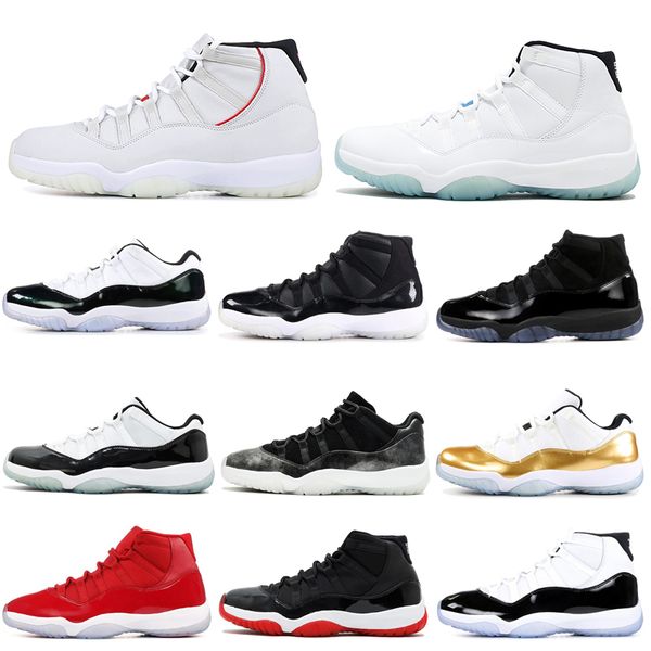 

Concord 11s Men Basketball Shoes 11 Cap and Gown Bred Space Jam Snakeskin Orange Trance Women Mens Trainer Outdoor Sports Sneakers 5.5-13